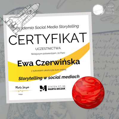 PPM storytelling certyfikat